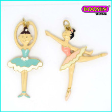 Guangzhou Factory Hot Sale Fancy Gold Girl Charm Jewelry